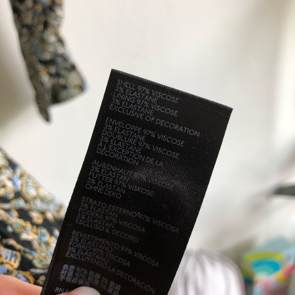 NWT Free People Boheme Black Floral Square Neckline Mini Dress - Picture 8 of 14